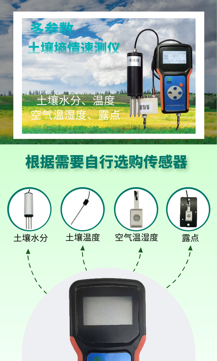 多参数土壤墒情速测仪SYS-2C-G