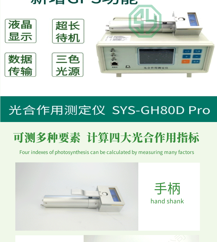 光合作用测定仪SYS-GH80D Pro
